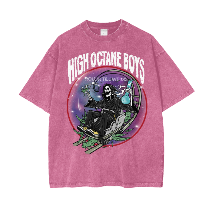 Rollin till we die OversizeWashed T-Shirt