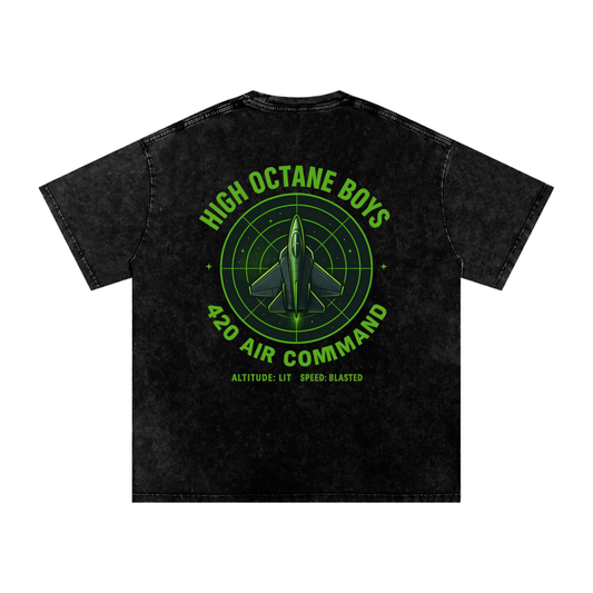 420 air command over size tee